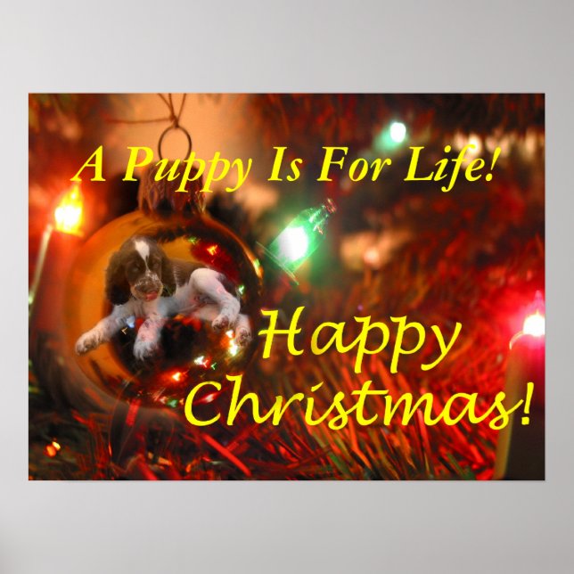 Póster ¡Un Cachorro Es Para La Vida! (Frente)