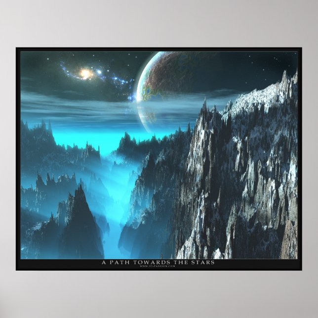 Póster Un Camino Hacia Las Estrellas (Frente)
