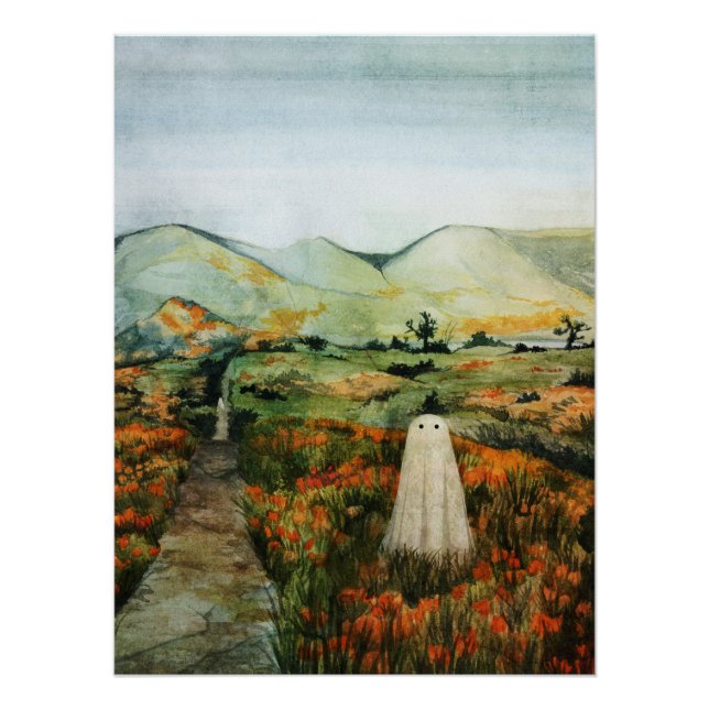 Póster Un Camino Llama Para Que Camine Solo (Anverso)