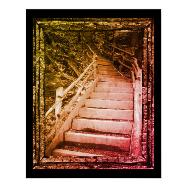 Póster Un camino oscuro (Anverso)