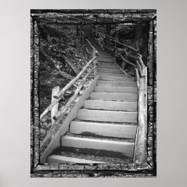 Póster Un camino oscuro (Frente)