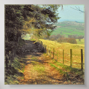 Póster Un camino por el país galés