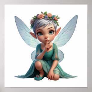 Póster Un canto mágico y personalizado.