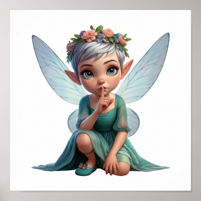 Póster Un canto mágico y personalizado. (Frente)