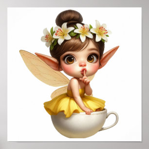 Póster Un canto mágico y personalizado.