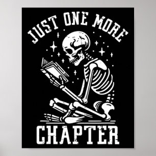 Póster Un capítulo más, divertido libro de lectura de esq