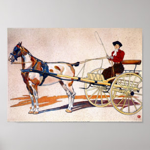 Póster Un carro de Kentucky Breaking