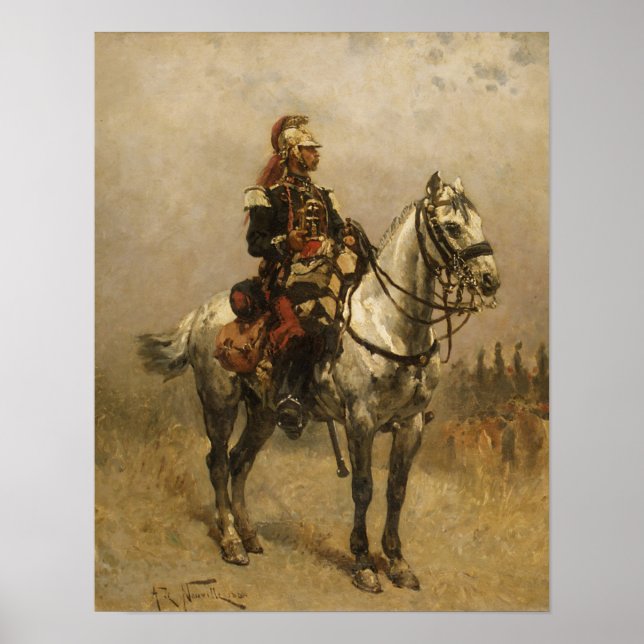 Póster Un Cavalryman (Frente)