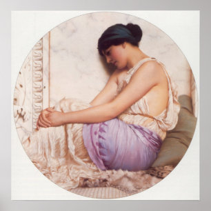 Póster Un chica griego