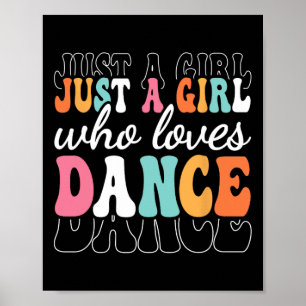 Póster Un Chica que ama a la bailarina bailarina bailarin
