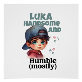 Póster Un Chico Agradable Y Humilde