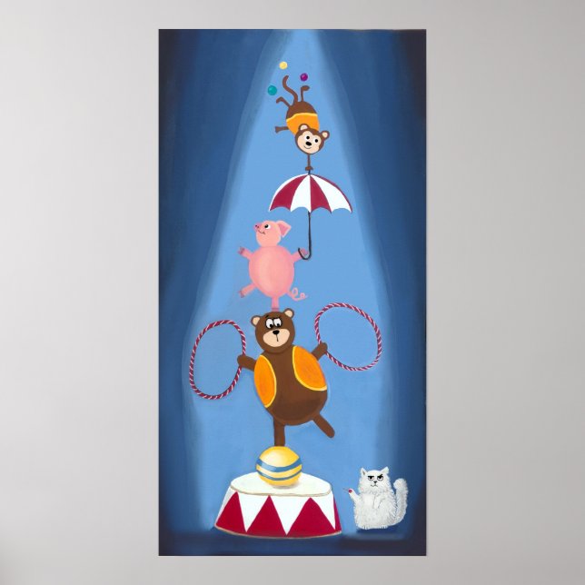 Póster Un circo recóndito (Frente)