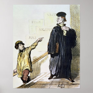 Póster Un cliente insatisfecho