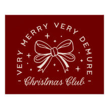 Un club de chicas navideños alegres y muy recóndit