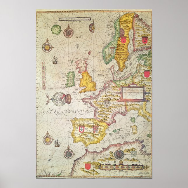 Póster Un código general (Frente)