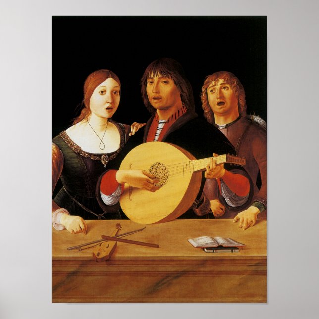 Póster Un concierto (Frente)