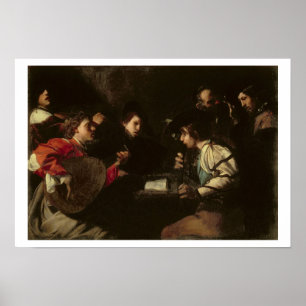 Póster Un concierto, c.1610-20 (aceite en lona)