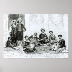 Póster Un concierto judío, Tlemcen