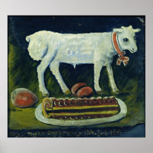 Póster Un cordero pascual, 1914