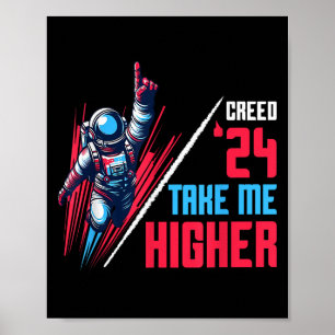 Póster Un Credo Político Divertido 24 Me Lleva Más Motiva