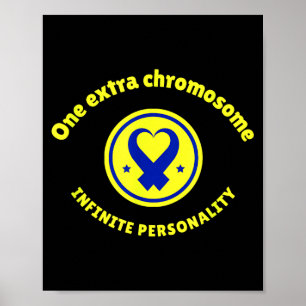 Póster Un cromosoma extra personalidad infinita síndrome 