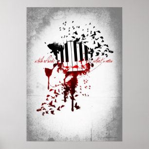 Póster Un cuento de los pájaros sin una voz - poster