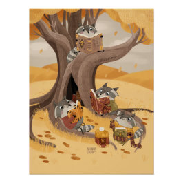 Póster Un curandero de libros antiguos