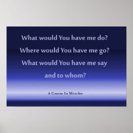 Póster Un curso en milagros poster 41,91 cm x 27,94 cm