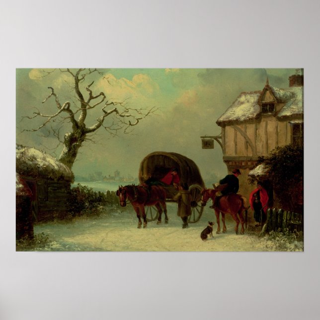 Póster Un descanso en el camino - Parada en el Inn (Frente)