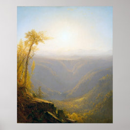 Póster Un Desfiladero En Las Montañas