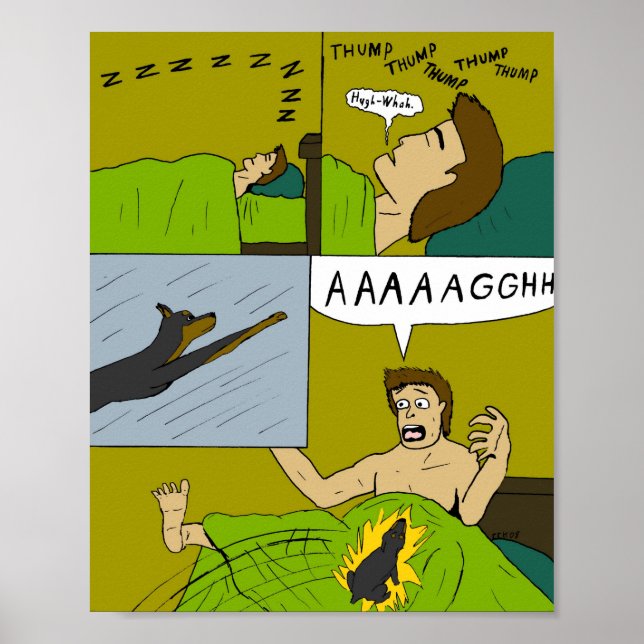 Póster Un despertar doloroso (Frente)