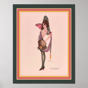 Póster "Un destello del Art Deco de la Vieja España hacia