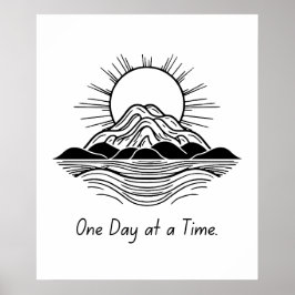 Póster Un día a la vez - Tranquilo Poster