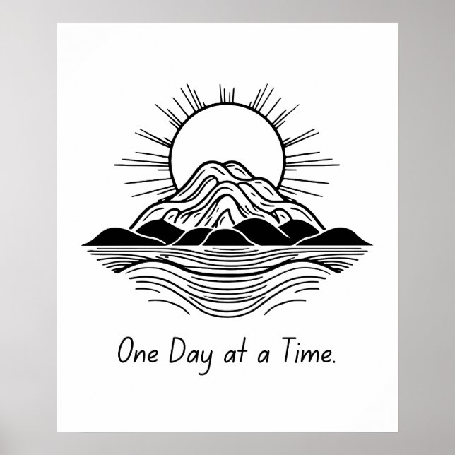 Póster Un día a la vez - Tranquilo Poster (Frente)
