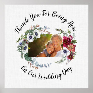 Póster Un Día Agradable Para Un Boda -