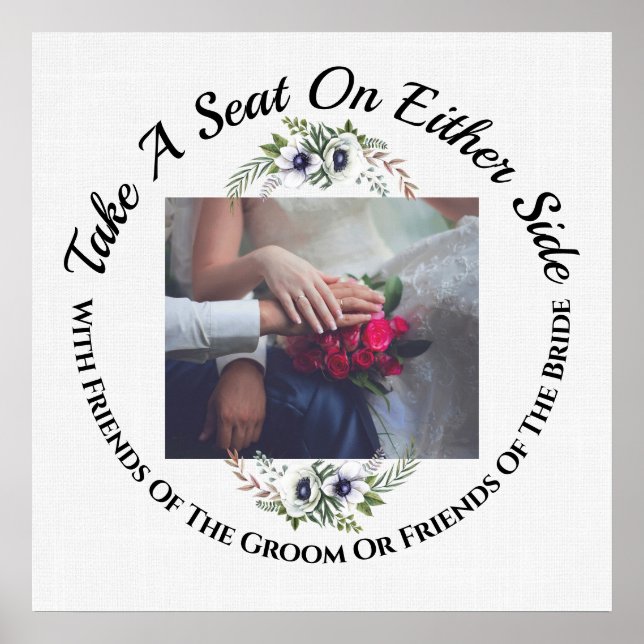 Póster Un Día Agradable Para Un Boda - (Frente)