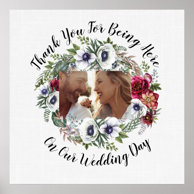 Póster Un Día Agradable Para Un Boda - (Frente)