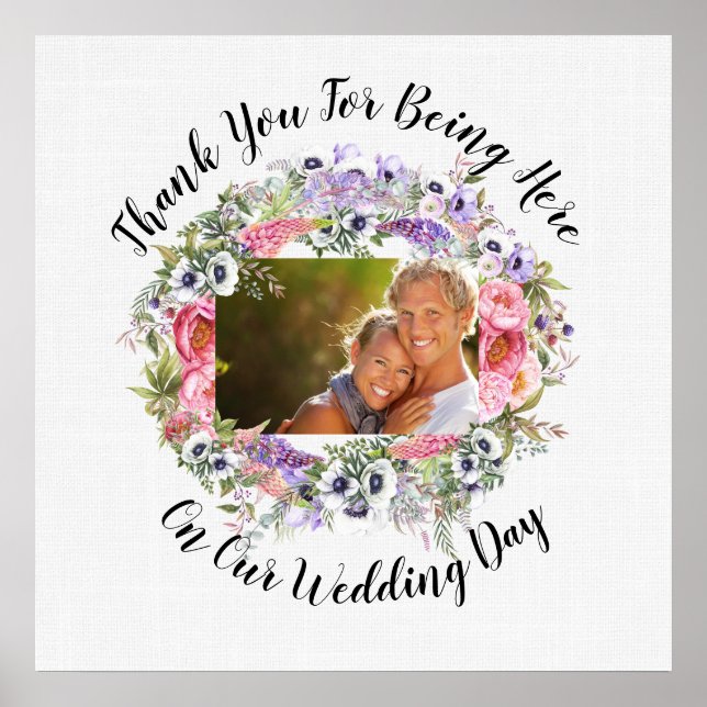 Póster Un Día Agradable Para Un Boda - (Frente)