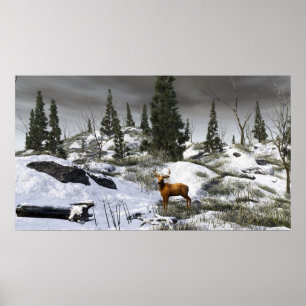 Póster Un día de invierno