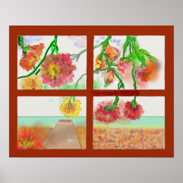 Póster Un día de primavera (Frente)