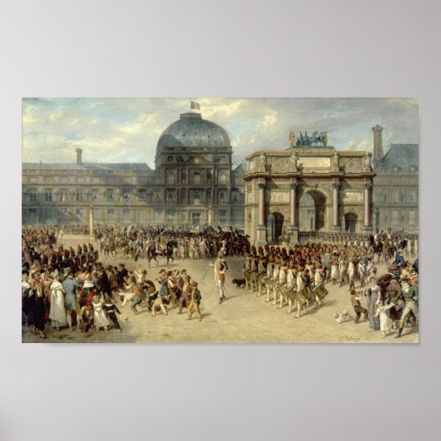 Póster Un día de revisión bajo el imperio (Frente)