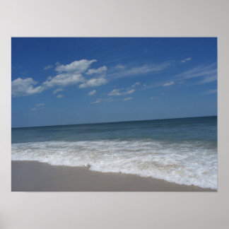 Póster Un día en la playa