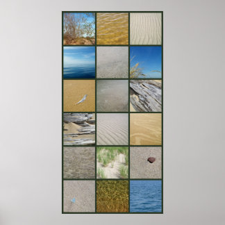 Póster Un día en la playa