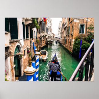 Póster Un día en la vida de Venecia