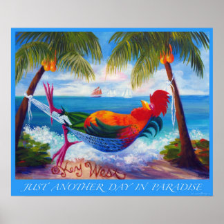 Póster Un Día Más En El Paraíso