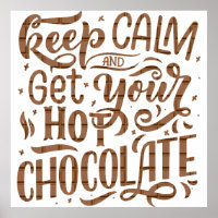 Un día sin chocolate caliente es como una broma.