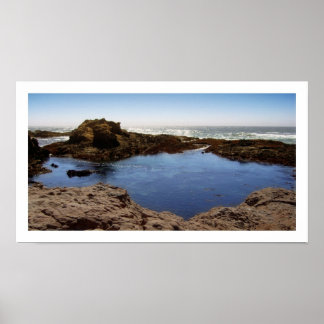 Póster Un día soleado en la costa