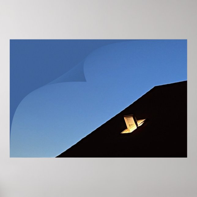 Póster Un día termina (Frente)