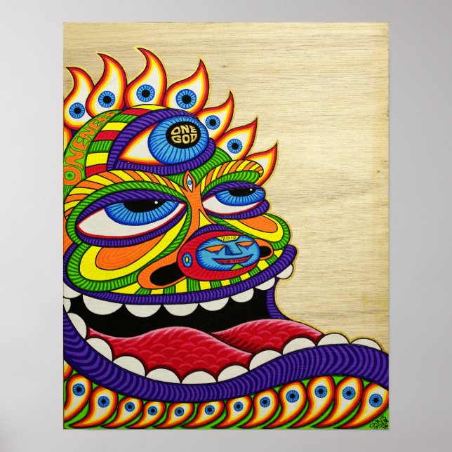 Póster Un Dios (Frente)