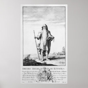 Póster Un druida